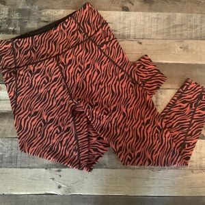 Victoria’s Secret animal print workout leggings